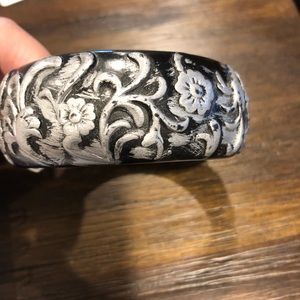 Floral Plastic Bracelet